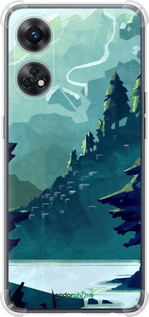 Силикон с усиленными углами чехол № 5424 для Oppo Reno8 T - 5424sp-2969 изображение 