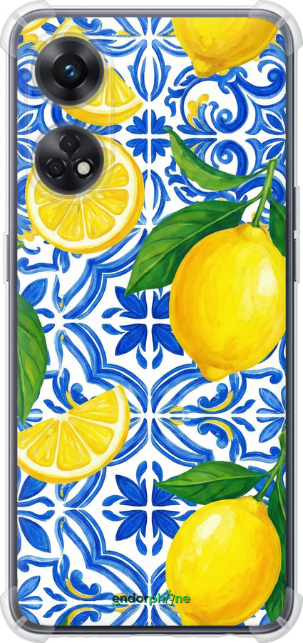 Силикон с усиленными углами чехол Grocery Girl Italian Summer для Oppo Reno8 T - 6766sp-2969 изображение 