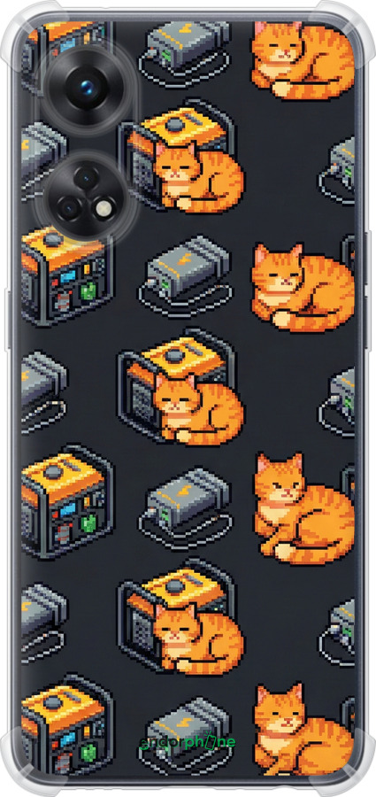 Силикон с усиленными углами чехол Autonomous Zone для Oppo Reno8 T - 6771sp-2969 изображение 