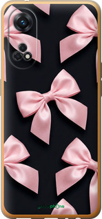 Силиконовый чехол Coquette Ribbons Dark Coquette для Oppo Reno8 T - 6767u-2969 изображение 