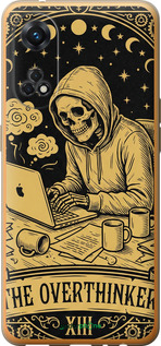 Силиконовый чехол The Overthinker для Oppo Reno8 T - 6774u-2969 изображение 