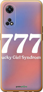 Силиконовый чехол 'Aesthetic Aura Gradient 777 Lucky Energy' для Oppo Reno8 T изображение 7