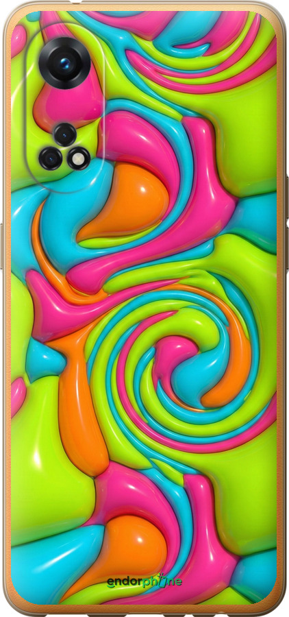 Силиконовый чехол Y2K Jelly Dream для Oppo Reno8 T - 6780u-2969 изображение 