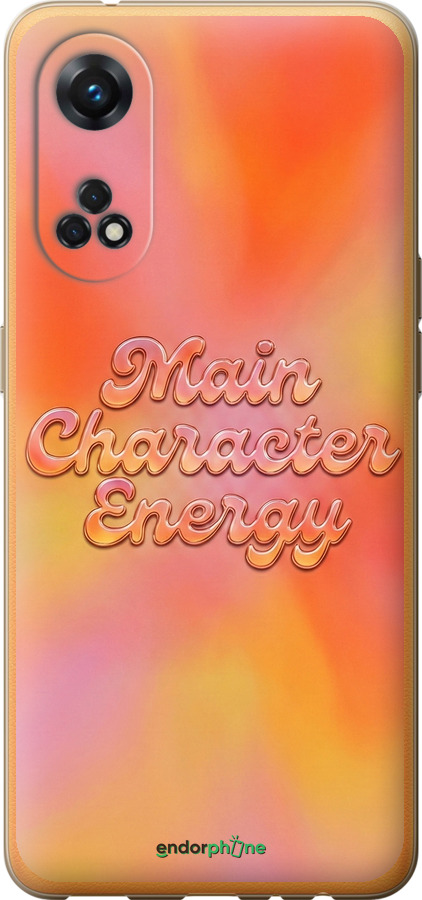 Силіконовий чехол Aura Gradient Main Character Energy Aesthetic Y2K для Oppo Reno8 T - 6783u-2969 изображение 