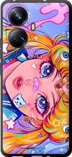 TPU чехол Сейлор Мун 4 для Realme 10 Pro Plus - 6353b-2944 изображение 