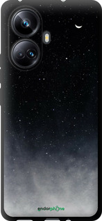 TPU чехол Голубые облака, Голубая луна для Realme 10 Pro Plus - 6396b-2944 изображение 