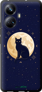 TPU чехол 'Cute Cat Celestial/Witchy' для Realme 10 Pro Plus изображение 6