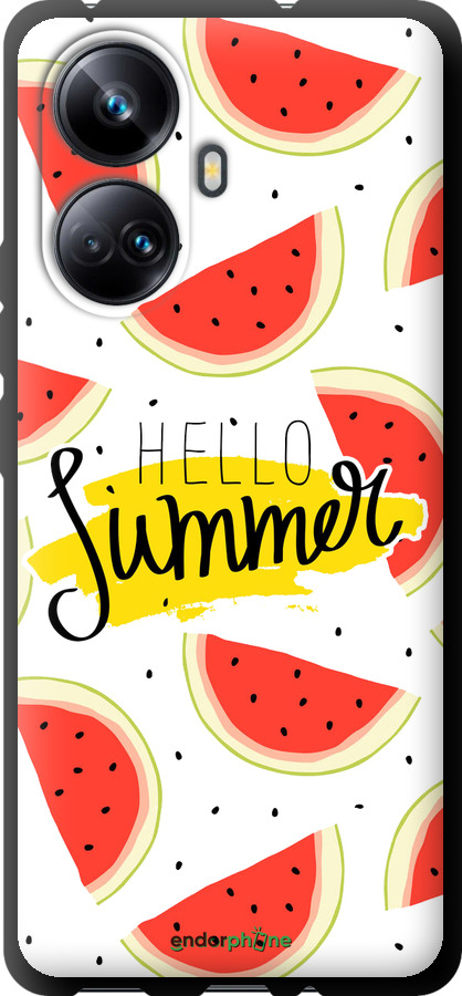 TPU чехол Hello Summer для Realme 10 Pro Plus - 4356b-2944 изображение 