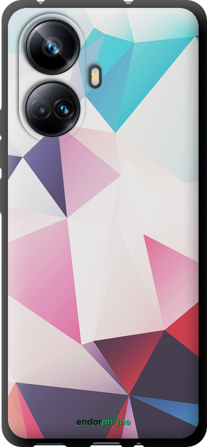 TPU чехол Геометрія 3 для Realme 10 Pro Plus - 4415b-2944 изображение 