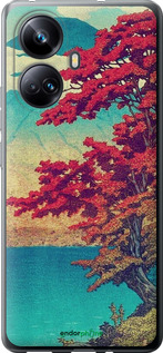 Силиконовый чехол С изображением природы для Realme 10 Pro Plus - 6469u-2944 изображение 