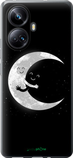 Силиконовый чехол Лунные объятия для Realme 10 Pro Plus - 6508u-2944 изображение 