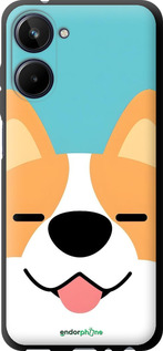 TPU чехол Корги для Realme 10 - 6280b-2946 изображение 