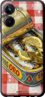 TPU чехол Vintage Sardine Tin Phone для Realme 10 - 6772b-2946 изображение 