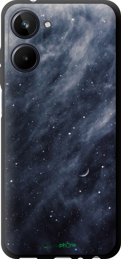 TPU чехол Сині хмари, Синій місяць для Realme 10 - 6398b-2946 изображение 