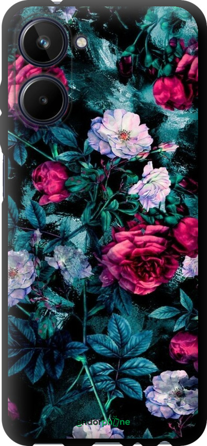 TPU чехол Сад та троянди для Realme 10 - 6483b-2946 изображение 