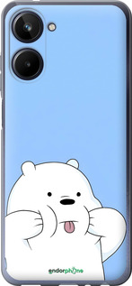 Силиконовый чехол Милый мишка для Realme 10 - 6357u-2946 изображение 