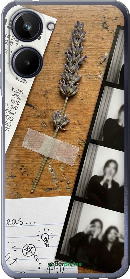 Силиконовый чехол Aesthetic Scrapbook Collage для Realme 10 - 6773u-2946 изображение 