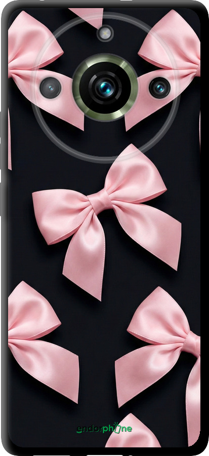 TPU чехол Coquette Ribbons Dark Coquette для Realme 11 Pro - 6767b-3077 изображение 