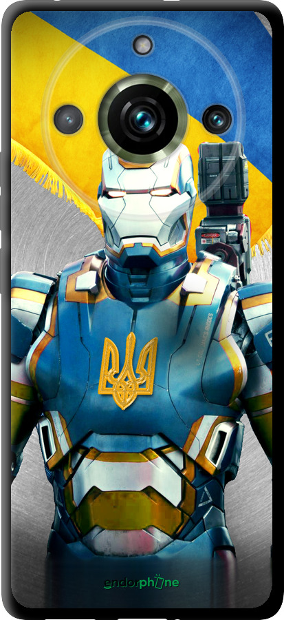 TPU чехол Украинский киборг для Realme 11 Pro - 980b-3077 изображение 