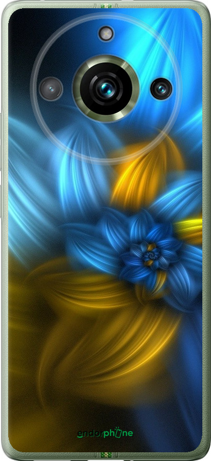 

Силіконовий чохол "Візерунок 46" для Realme 11 Pro, Синій