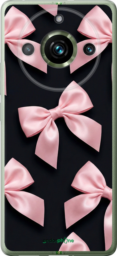 Силиконовый чехол Coquette Ribbons Dark Coquette для Realme 11 Pro - 6767u-3077 изображение 