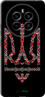 TPU чехол Герб - вышиванка на черном фоне для Realme 12 4G - 1196b-3785 изображение 