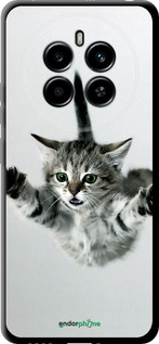 TPU чехол Летящий котёнок для Realme 12 4G - 2322b-3785 изображение 