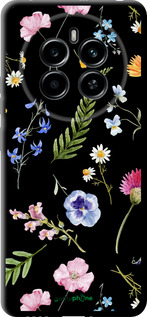 TPU чехол Цветочный фон v2 для Realme 12 4G - 5472b-3785 изображение 