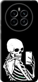 TPU чехол Скелет делает Selfie для Realme 12 4G - 6535b-3785 изображение 