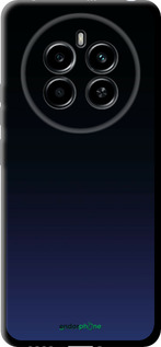TPU чехол Градиент в тёмно - синем стиле для Realme 12 4G - 6542b-3785 изображение 
