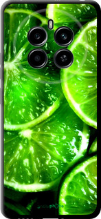 TPU чехол Зелёные дольки лимона для Realme 12 4G - 852b-3785 изображение 