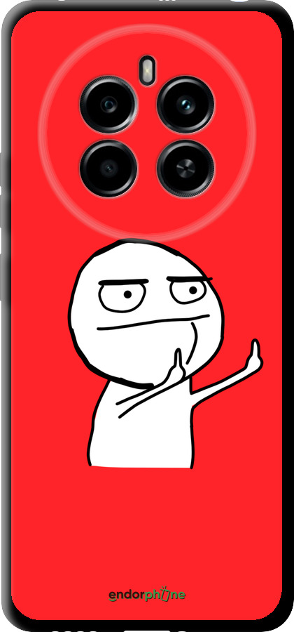 TPU чехол Мем для Realme 12 4G - 4578b-3785 изображение 