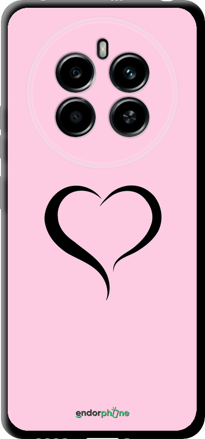 TPU чехол Сердце 1 для Realme 12 4G - 4730b-3785 изображение 