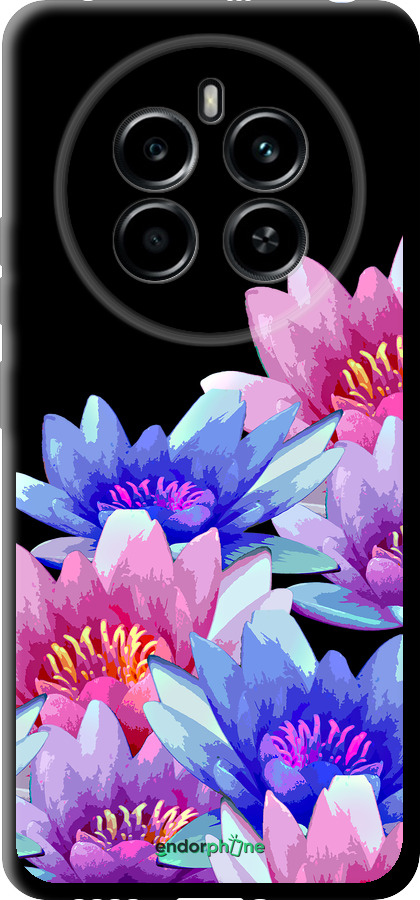 TPU чехол Лотос для Realme 12 4G - 4862b-3785 изображение 
