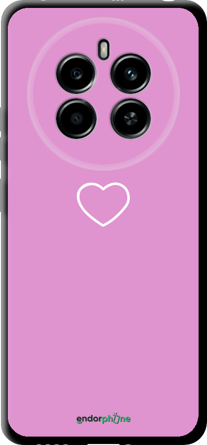 TPU чехол Сердце 2 для Realme 12 4G - 4863b-3785 изображение 