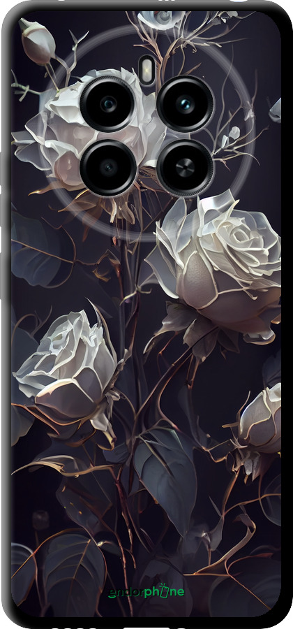 TPU чехол Розы 2 для Realme 12 4G - 5550b-3785 изображение 