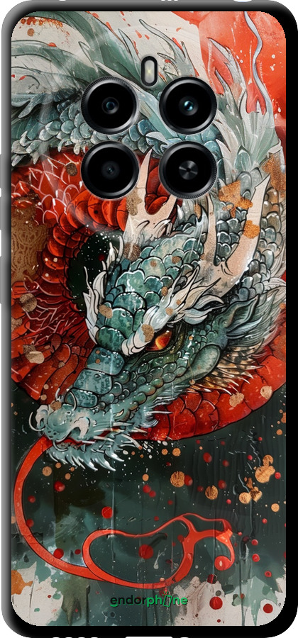 TPU чехол Стихія вогню для Realme 12 4G - 6101b-3785 изображение 