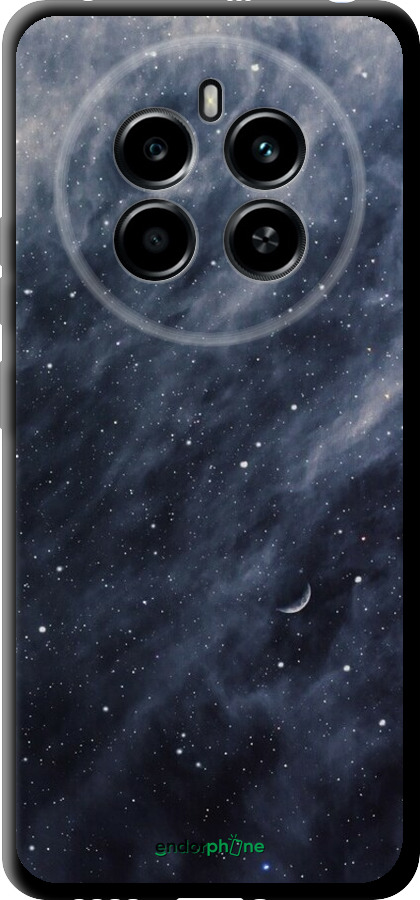 TPU чехол Голубые облака, Голубая луна для Realme 12 4G - 6398b-3785 изображение 