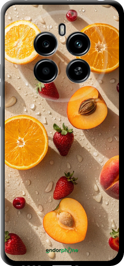 TPU чехол Фрукты 3 для Realme 12 4G - 6703b-3785 изображение 