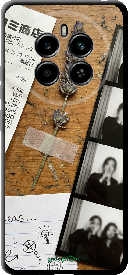 TPU чехол Aesthetic Scrapbook Collage для Realme 12 4G - 6773b-3785 изображение 