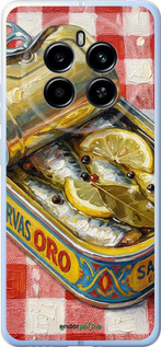 Силиконовый чехол Vintage Sardine Tin Phone для Realme 12 4G - 6772u-3785 изображение 