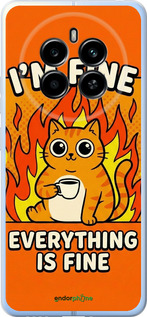 Силиконовый чехол Funny Cat для Realme 12 4G - 6786u-3785 изображение 