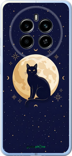 Силиконовый чехол Cute Cat Celestial/Witchy для Realme 12 4G - 6787u-3785 изображение 