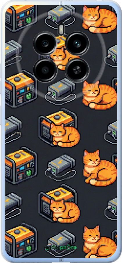 Силиконовый чехол Autonomous Zone для Realme 12 4G - 6771u-3785 изображение 