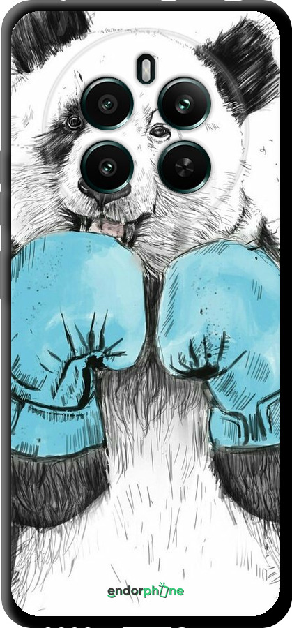 TPU чехол Панда-боксер для Realme 12+ - 4104b-3650 изображение 