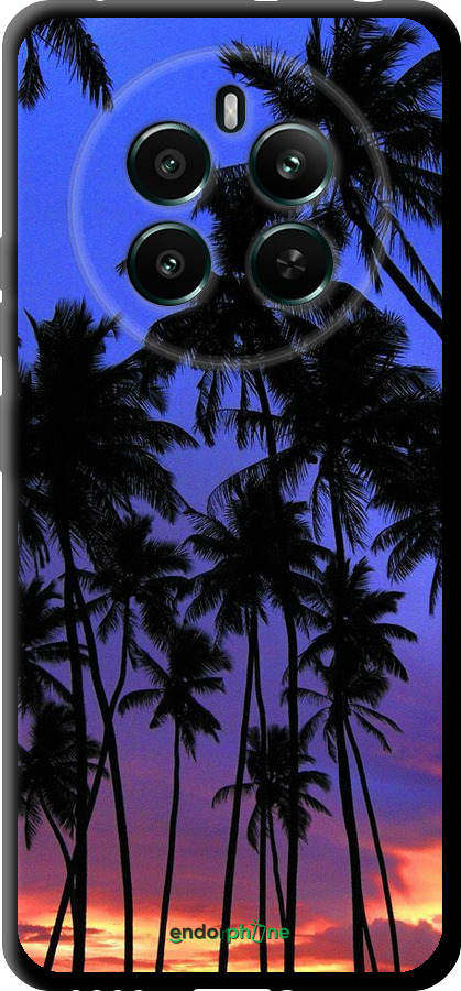 TPU чехол Пальмы для Realme 12+ - 4324b-3650 изображение 