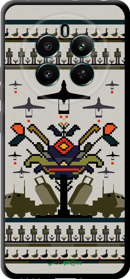 TPU чехол Вышиванка UA для Realme 12+ - 5446b-3650 изображение 