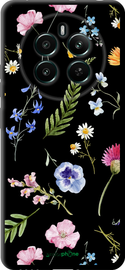 TPU чехол Цветочный фон v2 для Realme 12+ - 5472b-3650 изображение 