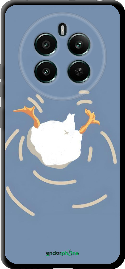 TPU чехол Гусь ныряет для Realme 12+ - 6275b-3650 изображение 