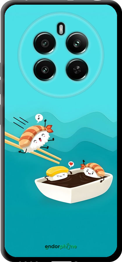 TPU чехол Суші для Realme 12+ - 6354b-3650 изображение 